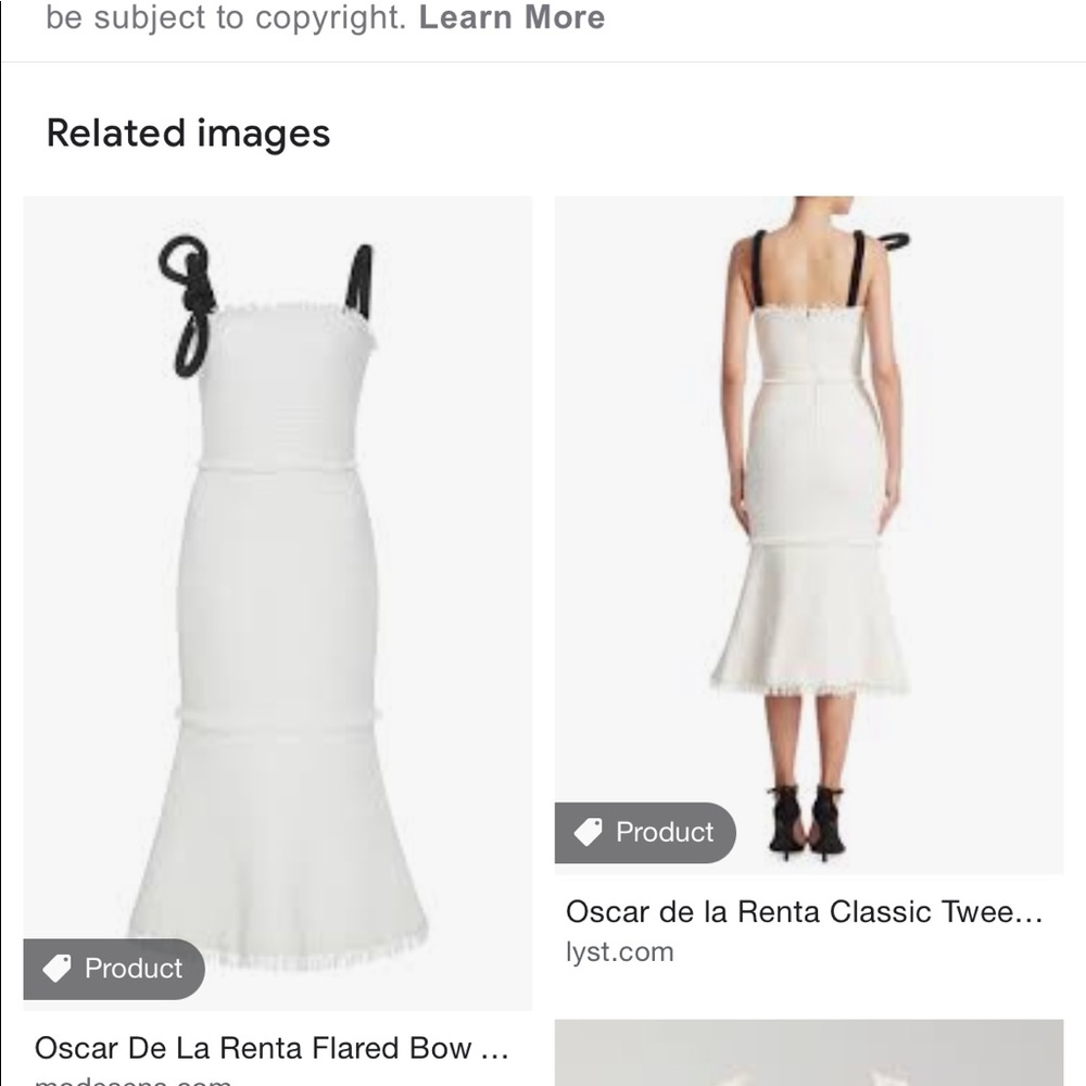 Oscar de la Renta Dress